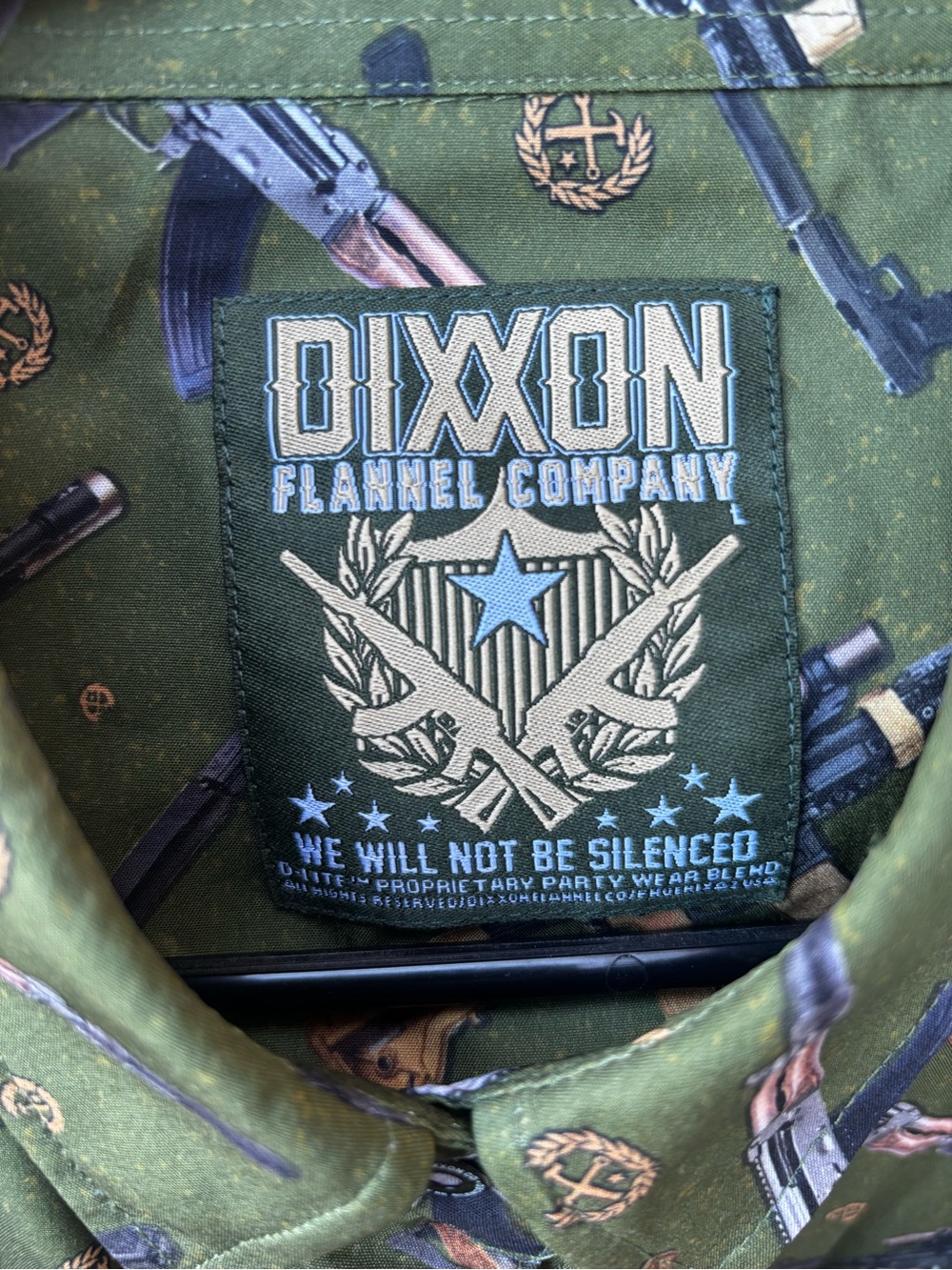 DIXXON Rifle Pattern lightweight shirt - Picture 2 of 4